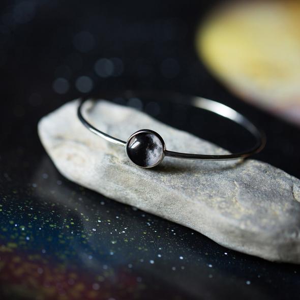 CLEARANCE Moon Phase Stacked Bangle Set
